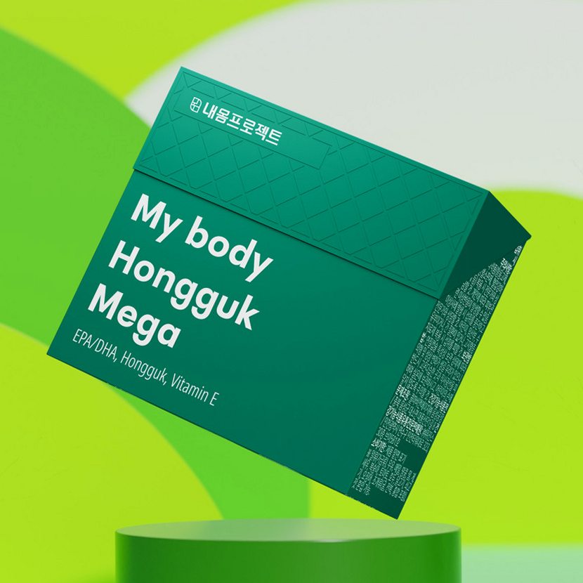 내몸에 홍국메가 영양제 콜레스테롤 HDL LDL 낮추는 홍국+오메가3 60캡슐, 1개