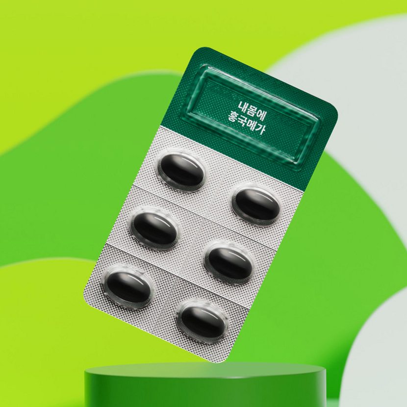 내몸에 홍국메가 영양제 콜레스테롤 HDL LDL 낮추는 홍국+오메가3 60캡슐, 1개